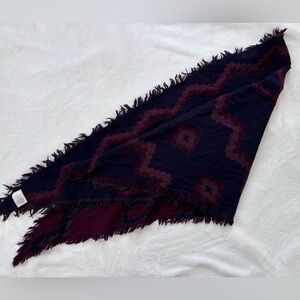 Aritzia Wilfred diamond mosaic scarf